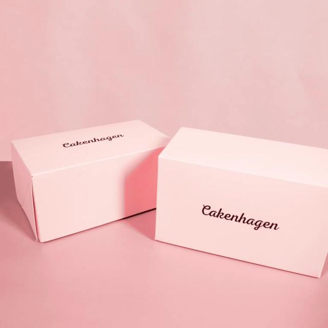 Cakehagen pink boxes