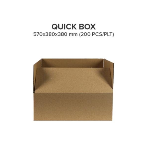 Quickbox 570x380x380 mm senza scotch