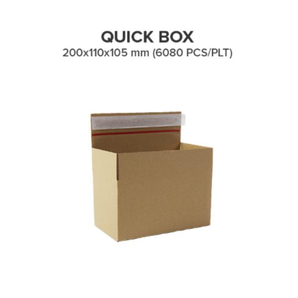 Quick box con scotch 200x110x105 mm