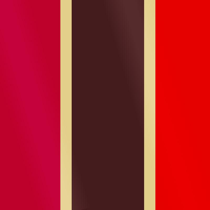 Carta da regalo a righe dorate/rosa 50cm x 100m