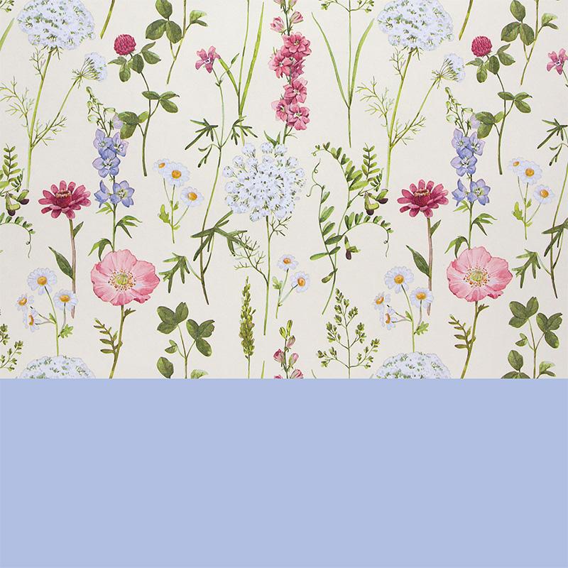 Carta regalo 3668 Flower Meadow Sand 55 cm x 100 m