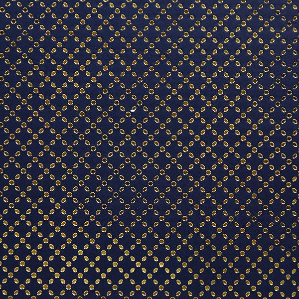 Carta regalo 3703 Classy Gold Blue 55cm x 80m