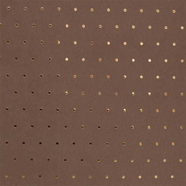 Carta regalo 6293 Walnut Mini Dots Gold 55 cm x 100 m