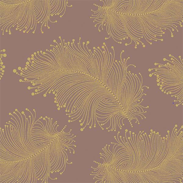 Carta regalo 6413 Purple Feather 55 cm x 120m