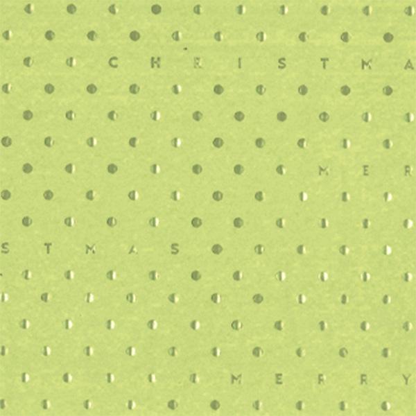 Carta regalo Green X´Mas Dots 55 cm