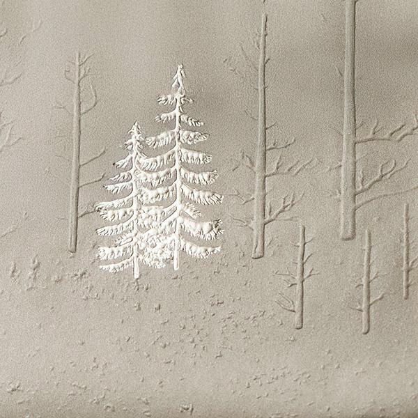 Carta regalo di Natale 6510 Forrest Star Night Grey Green 55 cm x 100M