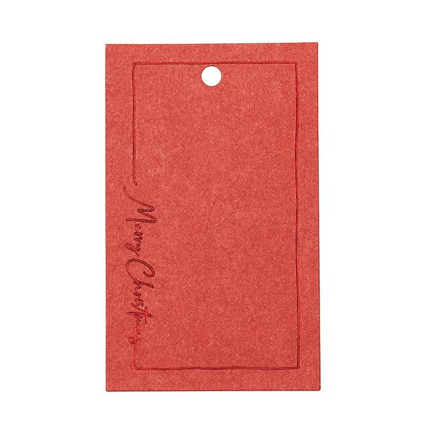 To & From Cartellino Christmas Greetingscard red, 90 pezzi
