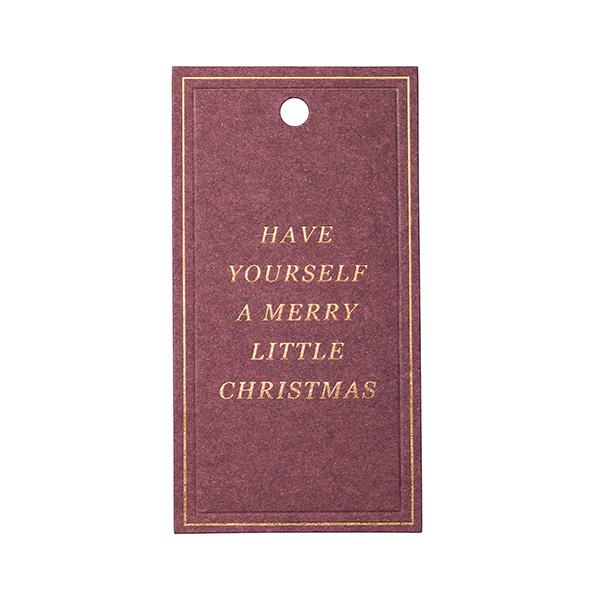 To % From Cartellino Christmas Greetings lilla, 90 pezzi