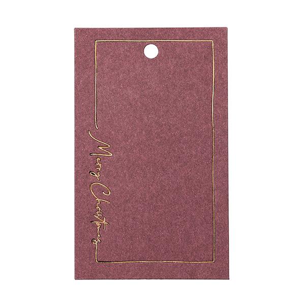 To & From Cartellino Christmas Greetingscard lilla, 90 pezzi