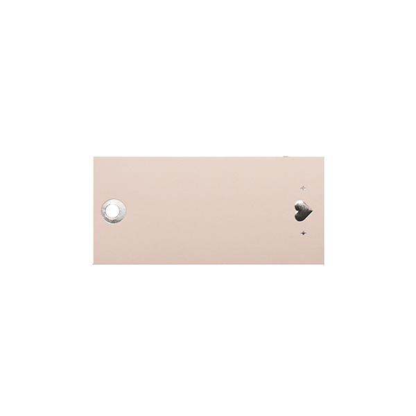 Cartellino 40x85mm Dusty rose con stampa a caldo argento - 90pezzi