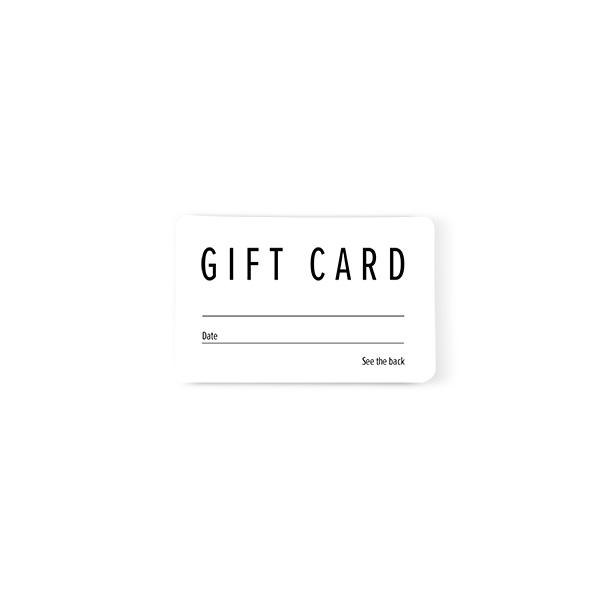 Giftcard per box INGLESE 100pz