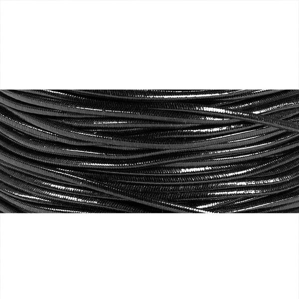 Nastro elastico nero 1mmX200mt ME-05