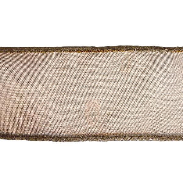 Nastro in organza Chocolate 40mm x 45M
