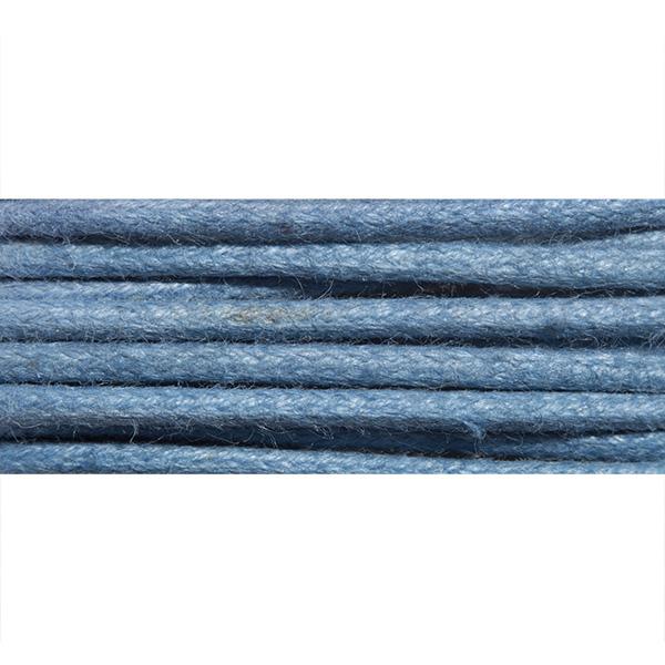 Nastro in cotone cerato 2mmX100mt blu