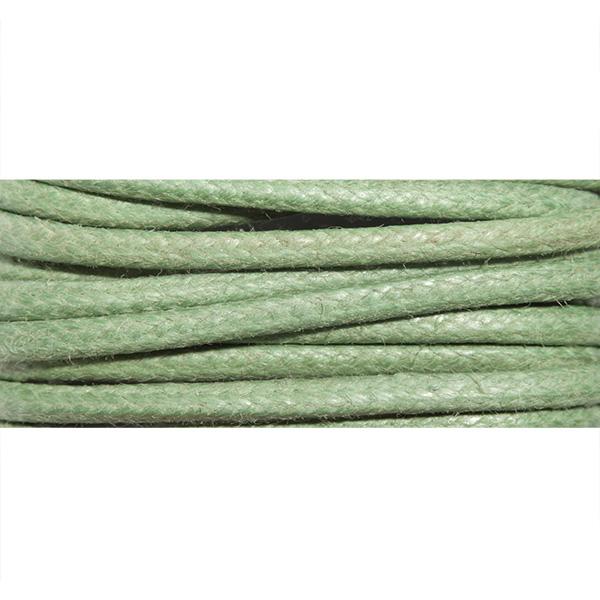 Nastro in cotone cerato 2mmX100mt verde