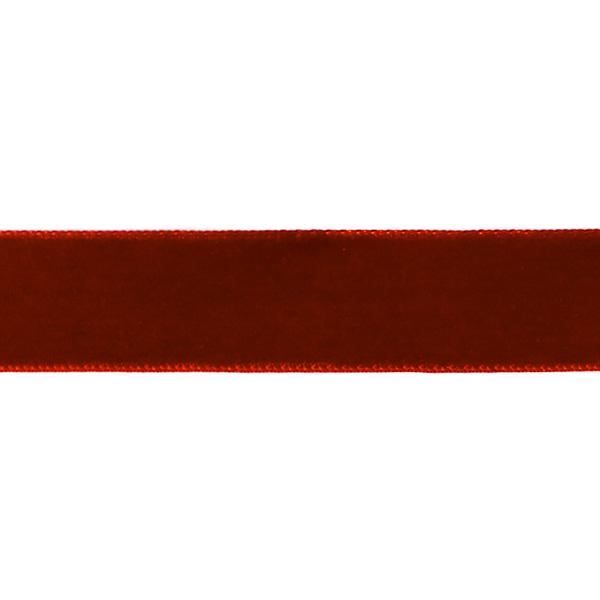 Nastro in velluto 6mm Rosso - 90mt