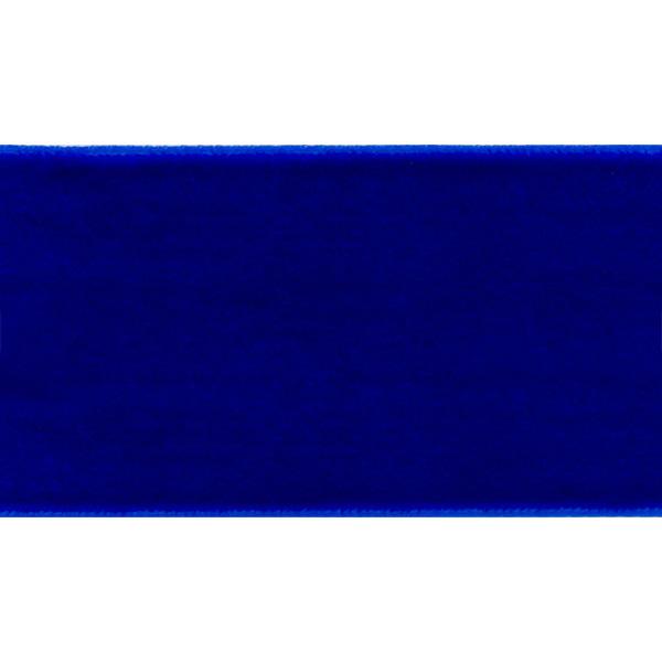 Nastro in velluto 15mm Royal Blue - 90mt