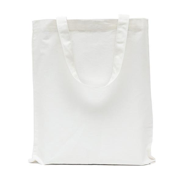 Bag in cotone bianco 40x45cm