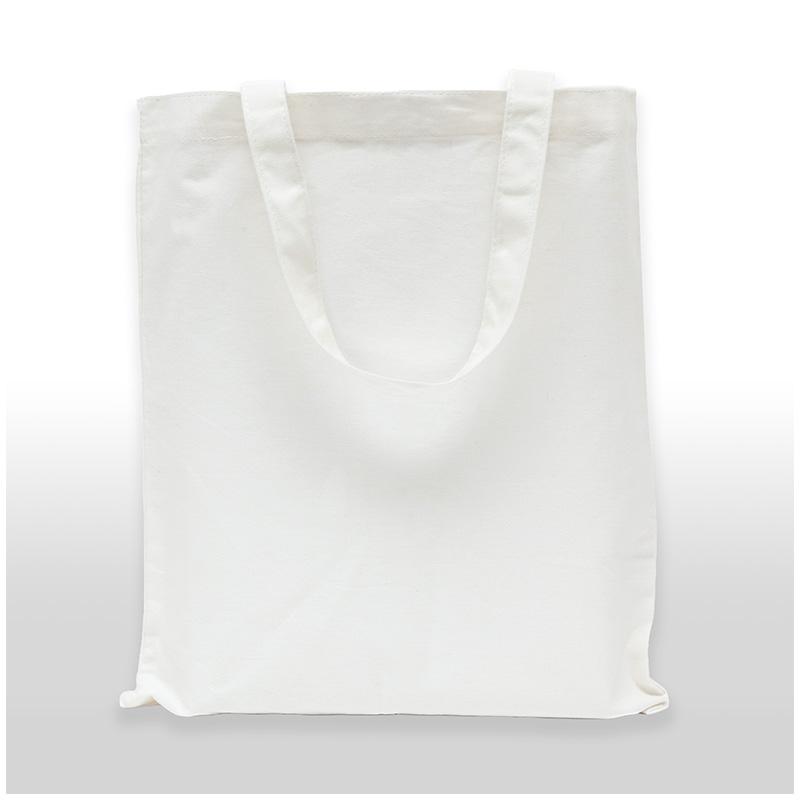 Bag in cotone bianco 40x45cm
