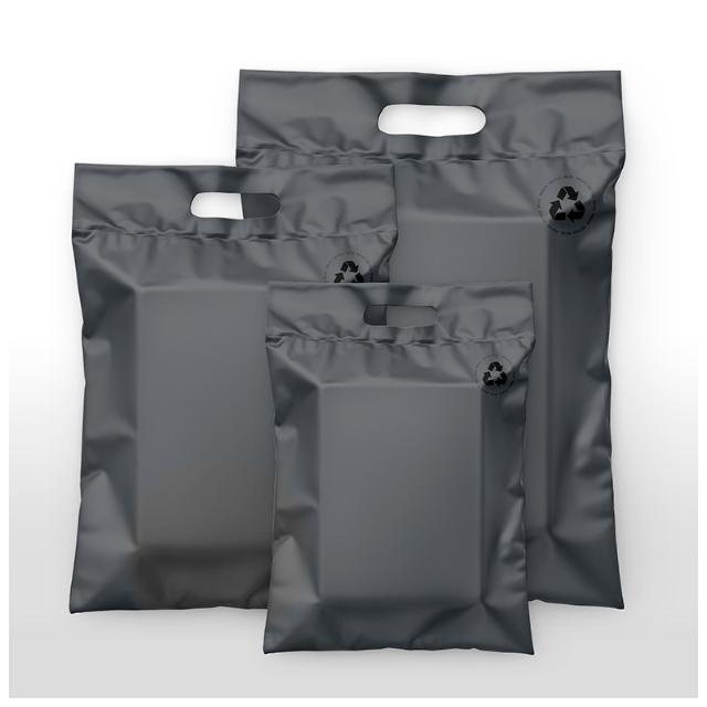 Forsendelsespose, grey, S, 100 stk