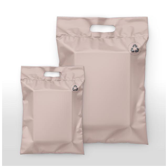 Forsendelsespose, rosa, S, 100 stk