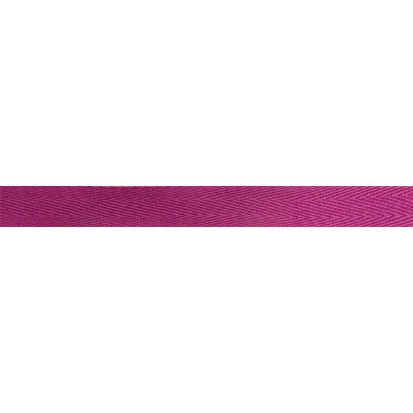 Nastro spigato riciclato 12mm Fucsia