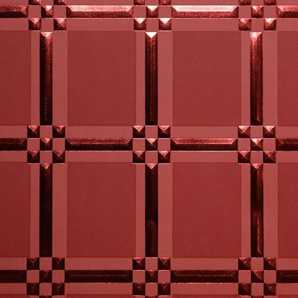 Carta regalo 6423 rossa Braided Hearts 55 cm x 120 m