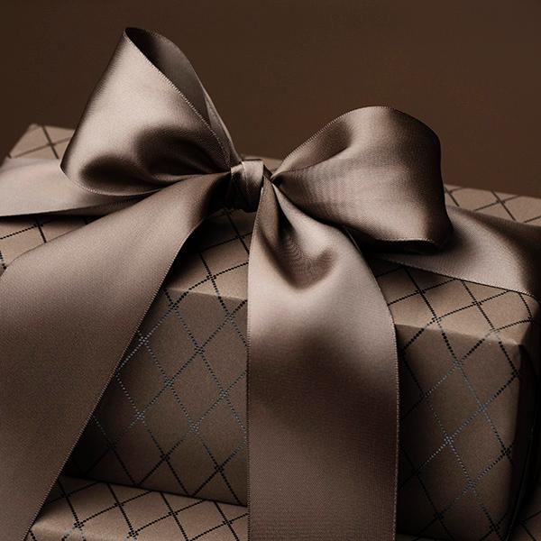 Nastro satin 50mmX45mt grigio warm