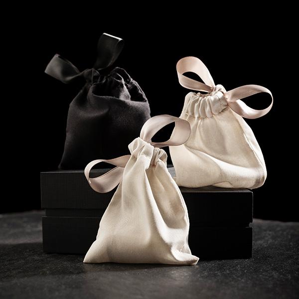 Jewelrybag Off White Cotton 100x120+20 mm