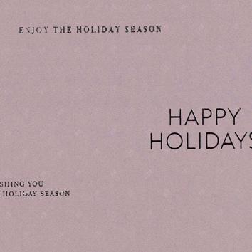 Carta regalo di Natale 6498 Christmas Greetings Dusty rose 55cm x 80M