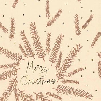 Carta regalo di Natale 6501 Christmas Wreath Bordeaux 55cm x 100M