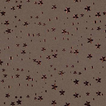 Carta regalo di natale 6512 little stars coffee 55cm x 100